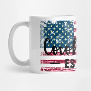 CocoBowlz Est 1981 American Flag Tee Shirt Mug